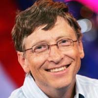 Wajah Bill Gates 73% Berkepribadian Positif